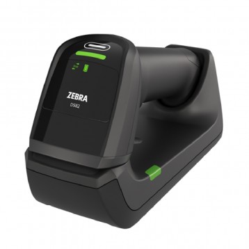 ZEBRA DS8288 - Kit lettore di codici a barre 2D nero con base orizzontale + cavo