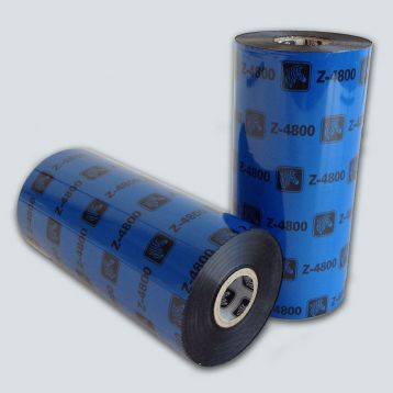 Zebra Resina 4800 - 220mmx450m - Nastro nero