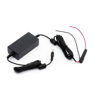 Adattatore veicolare Zebra DC-DC - cavo 12-24V con uscita cablata - Serie Zebra QLn
