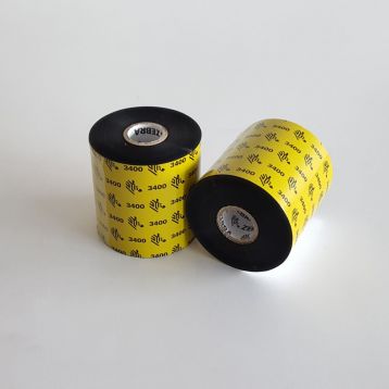 Zebra Cera-resina 3400 - 131mmx450m - Nastro nero