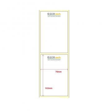 FSM - Label Zebra Z-Ultimate 3000T logo 3C - 76mmx102mm 