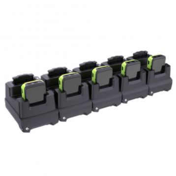 Stazione di ricarica + Ethernet per 5 x WS50 "WRIST" e 5 x batterie