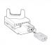 Support pour module micro USB vers Ethernet