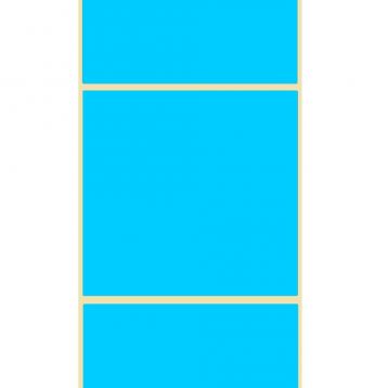 FSM - Zebra Z-Perform 1000D ROUGE - 102mmx102mm - Etiquette thermique &eacute;conomique