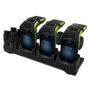 Stazione di ricarica con batterie e comunicazione RFD90 per TC5X con 3 slot