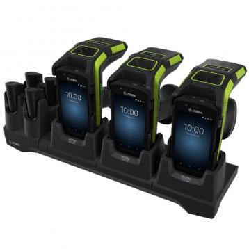 Stazione di ricarica con batterie e comunicazione RFD90 per TC21/TC26 con 3 slot