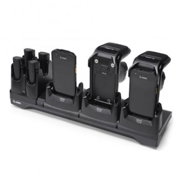 Base a 3 scomparti per RFD40, base di carica esclusiva per TC21/TC26