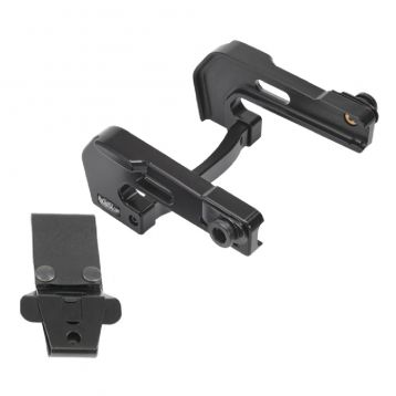 Fondina rigida RFD90 con clip per cintura