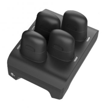 Base di ricarica per batterie con 4 slot