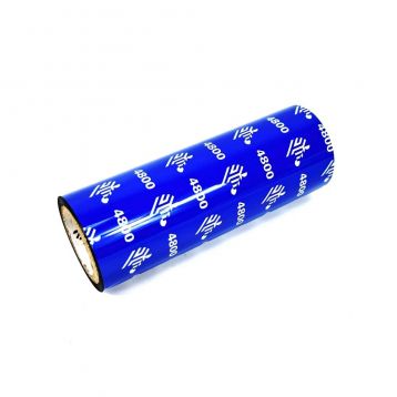 Campione Zebra Resina 4800 - 110mm x 50m - Nastro nero