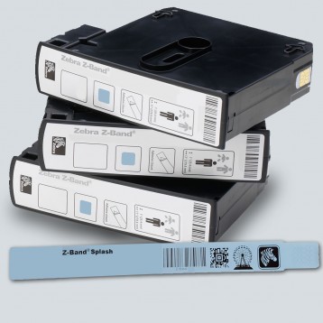 Braccialetto Splash ZEBRA Per HC100 Z-Band BLU