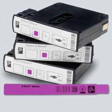 Braccialetto Splash ZEBRA Per HC100 Z-Band VIOLA